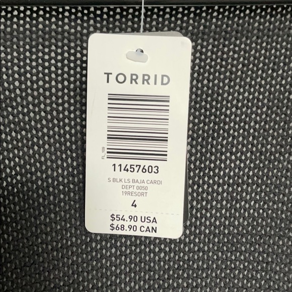 🖤🆕 Torrid Black Knit Cardigan - Picture 5 of 6